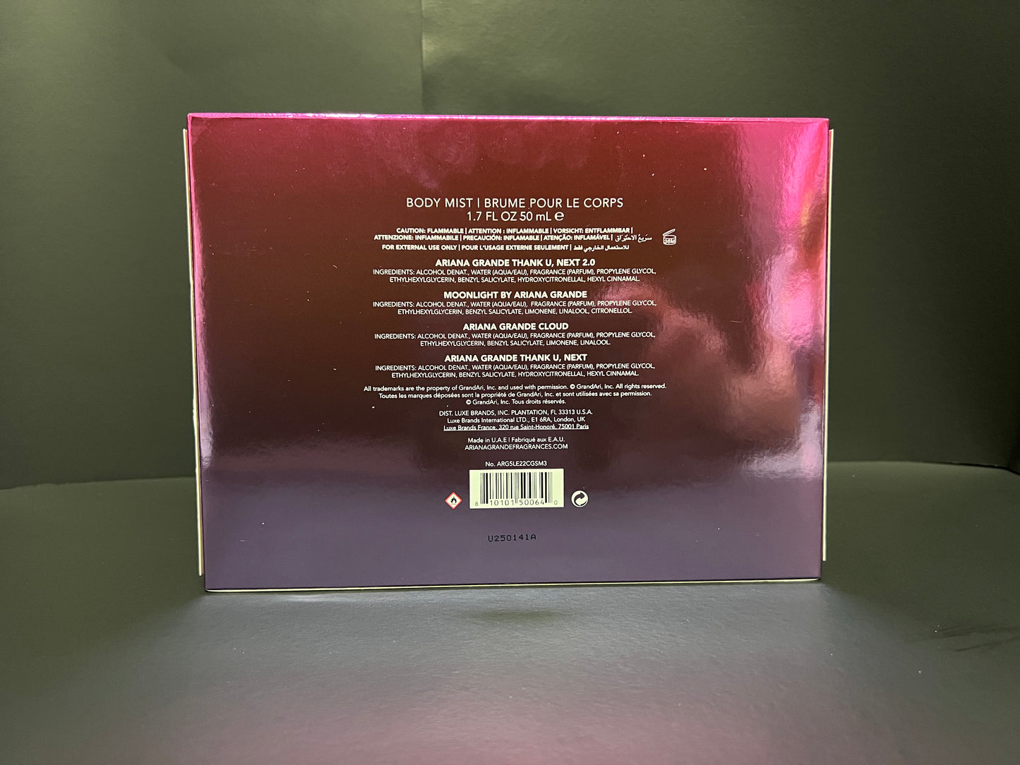 Kit de Splash Ariana Grande