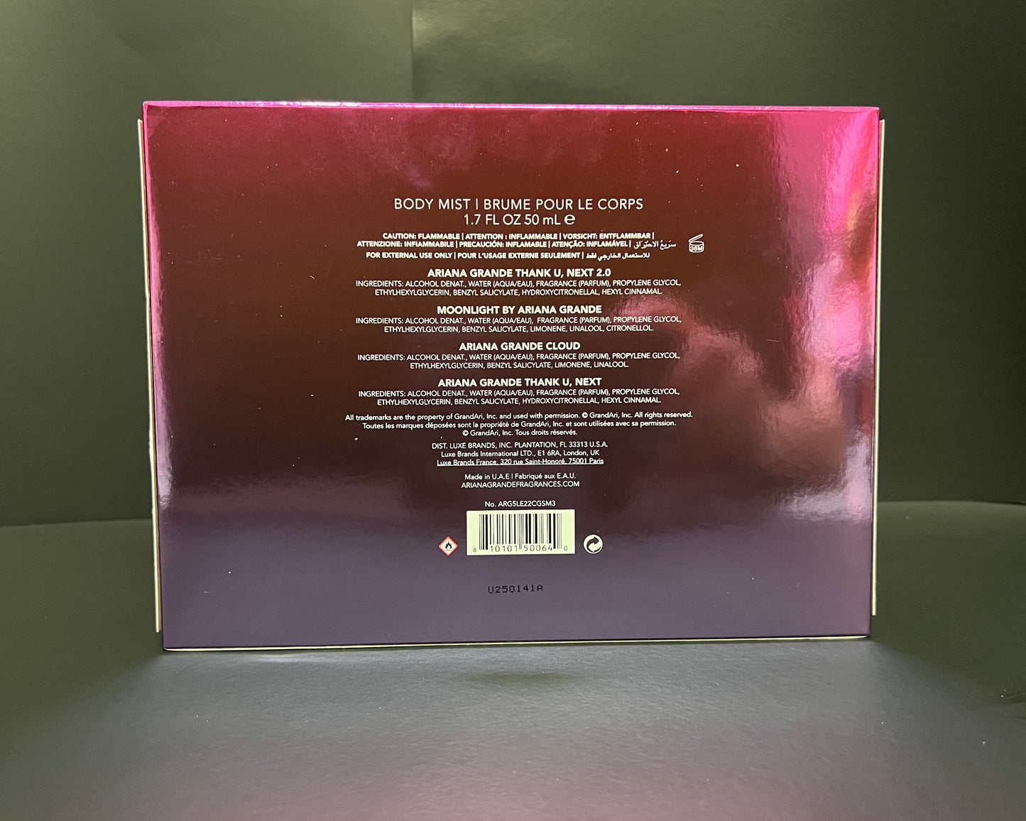 Body Splash Ariana Grande