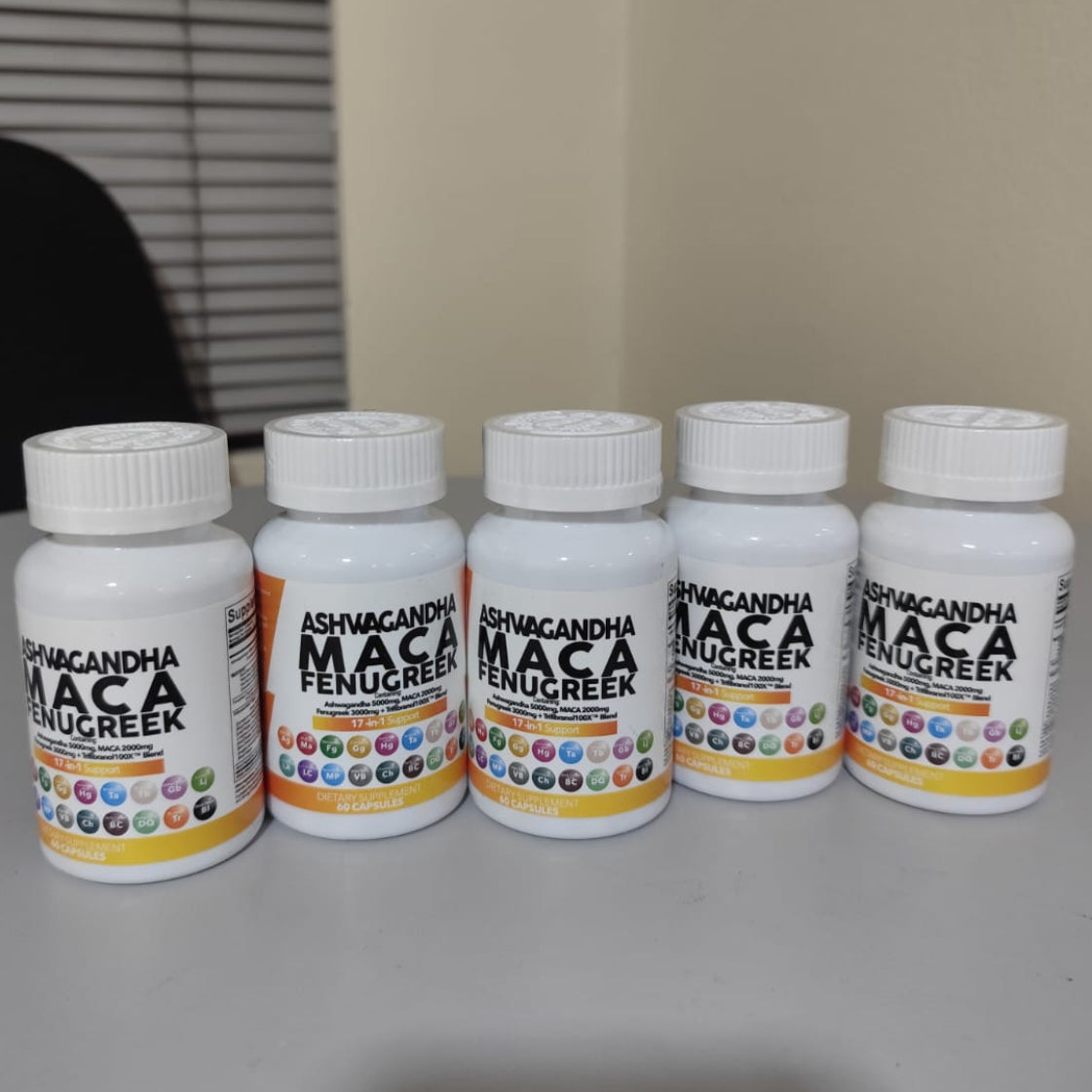 Pastilla ashwagadha x maca
