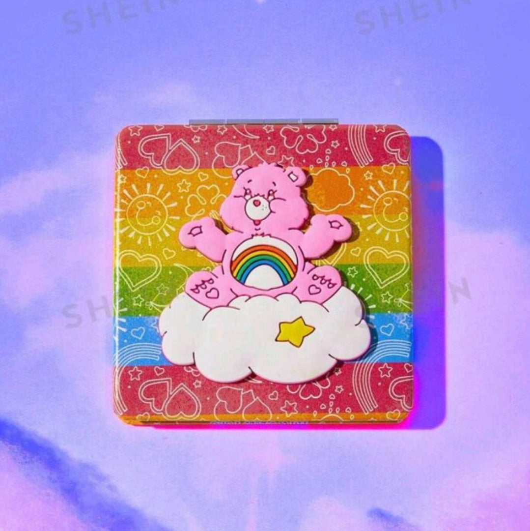 Care Bears 1 pieza Espejo de maquillaje