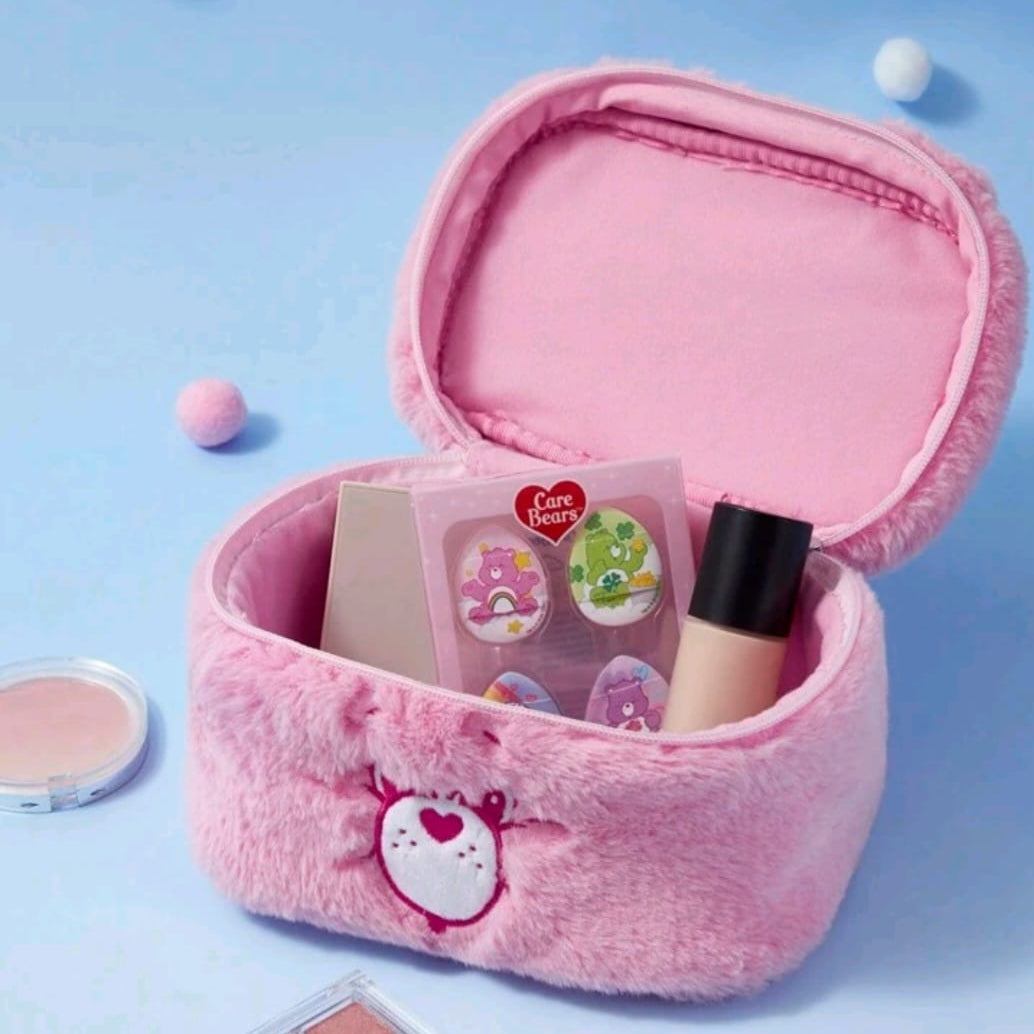Care Bears Neceser rosa con osito de peluche