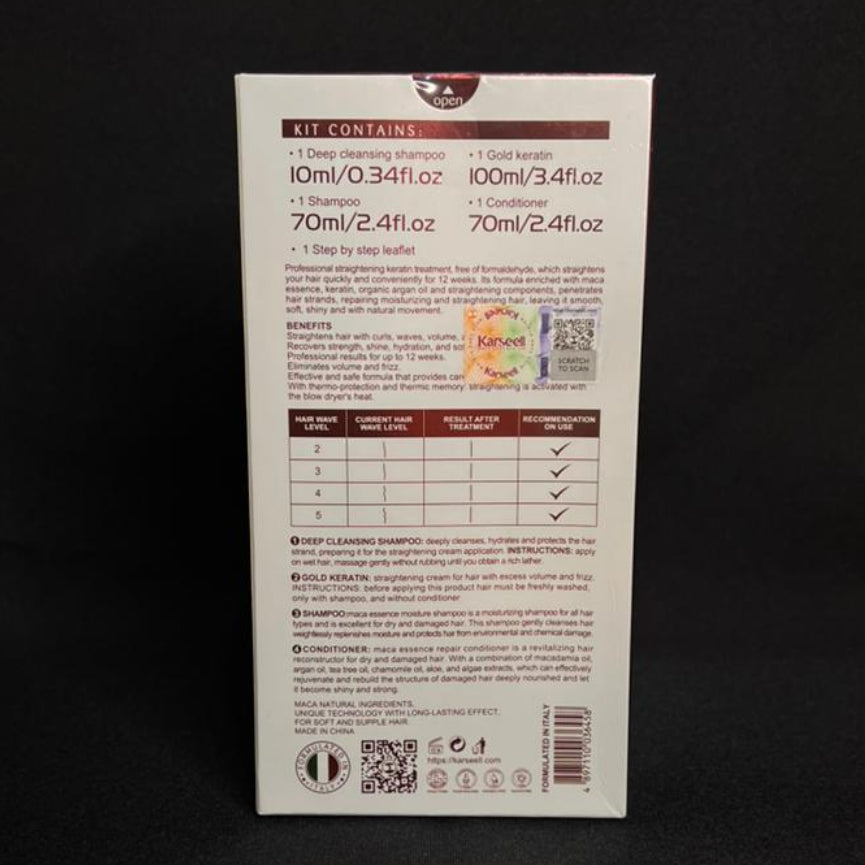 Karseell Maca Power Straightening Kit ORIGINAL