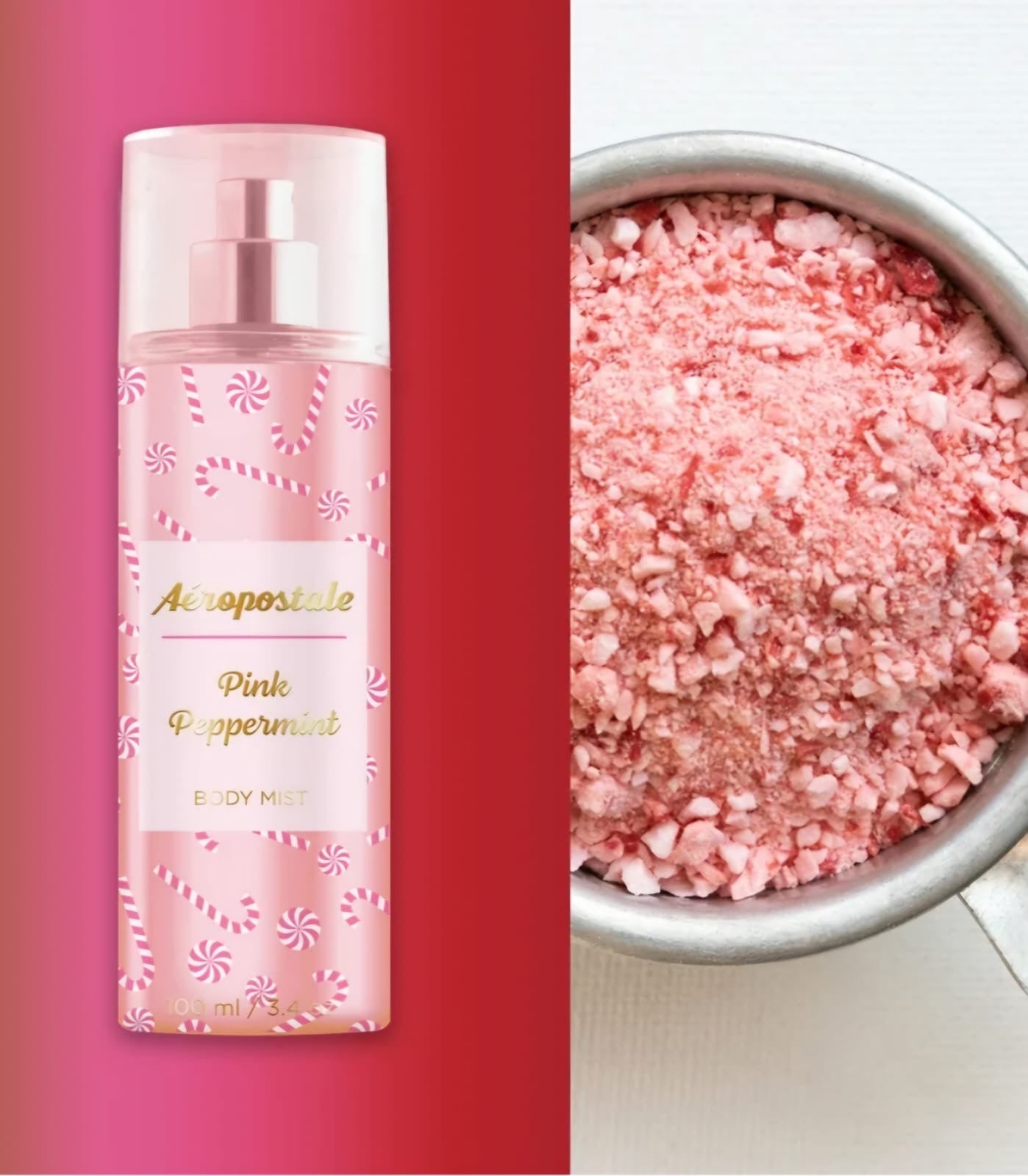Aeropostale Winter Wonders Juego de Fragancia de Coffret con Niebla Corporal Afrutada de 100ml