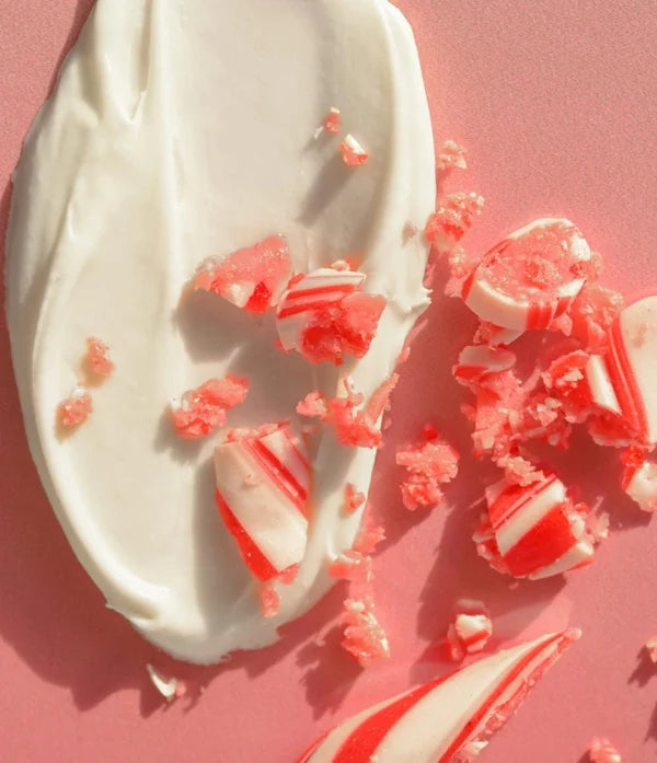 Eos Labial EOS Candy Cane Swirl +  Crema de manos Shea Better Vanilla Cashmere
