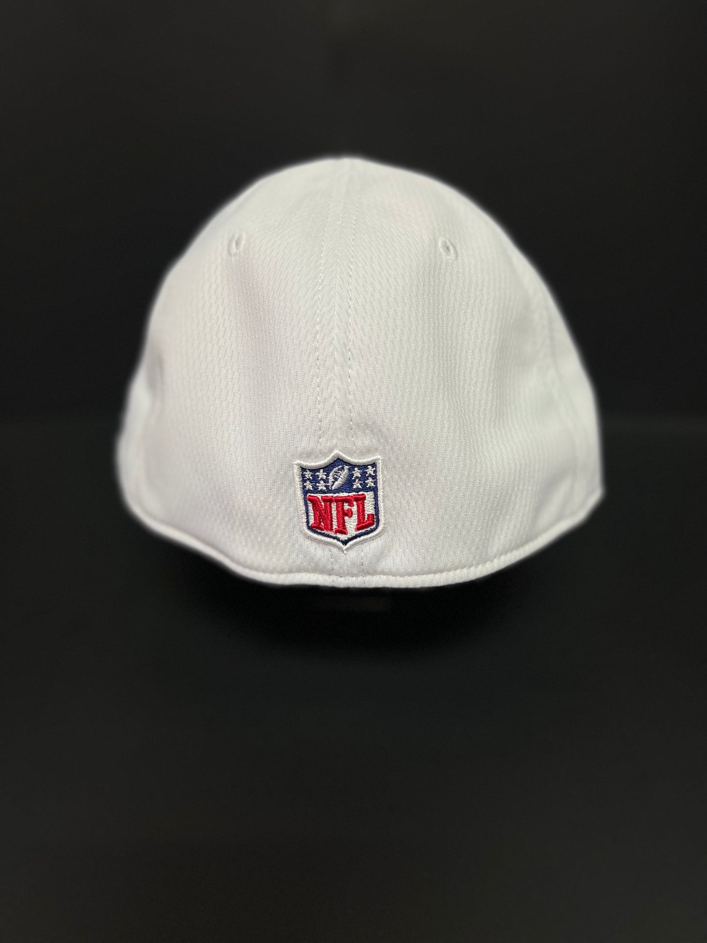 Gorra flexible New Era 39THIRTY de los Philadelphia Eagles para el Super Bowl LIX en blanco y negro para hombre