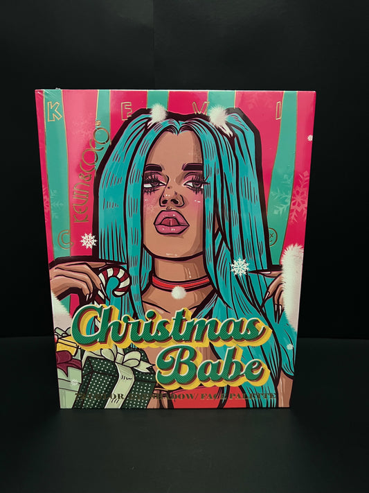 Kevin & Coco, Paleta de sombras de ojos Christmas Babe de 72 colores, Edición navideña