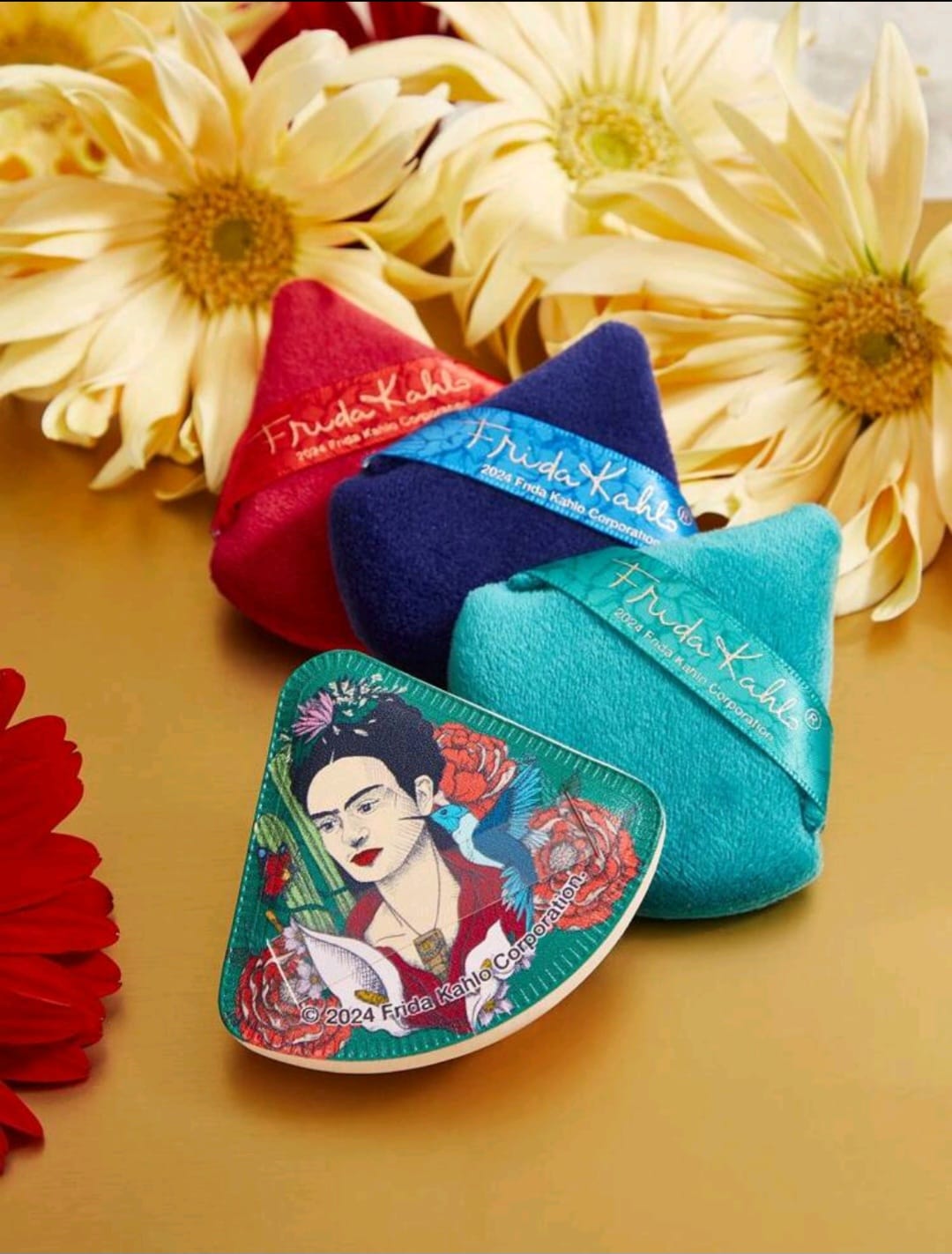 Frida Kahlo  4 piezas/set Triangular