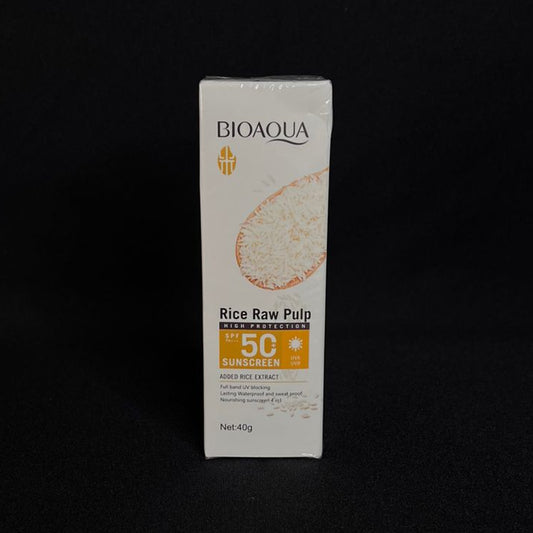 Skincare  BIOAQUA Rice Raw Pulp SPF 50+