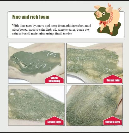 Skincare BIOAQUA Little Black Pig Bubble Mask