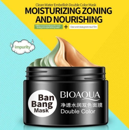 Skincare BIOAQUA Clear and Hydrating Two-color Mud Film