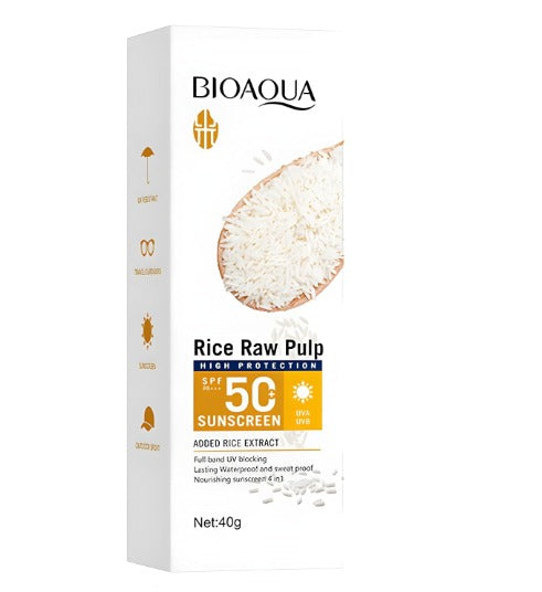 Skincare  BIOAQUA Rice Raw Pulp SPF 50+