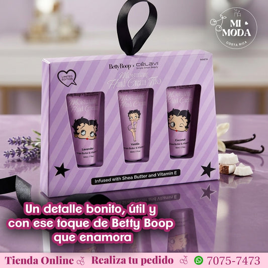 Cremas para Manos Betty Boop x Célavi – Edición Limitada