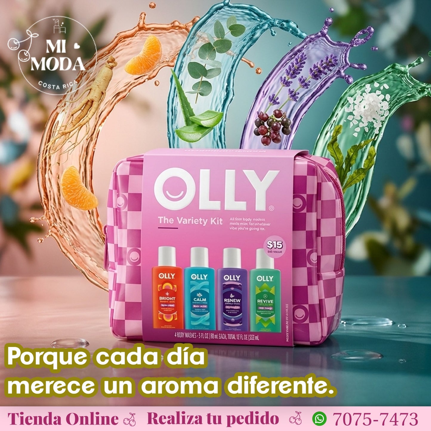 KIT OLLY THE VARIETY KIT – Energía, calma & renovación