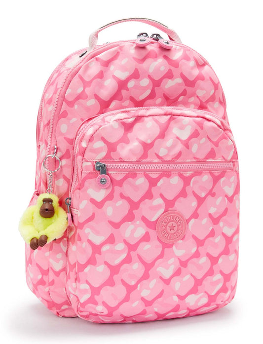 Bulto rosado estampado